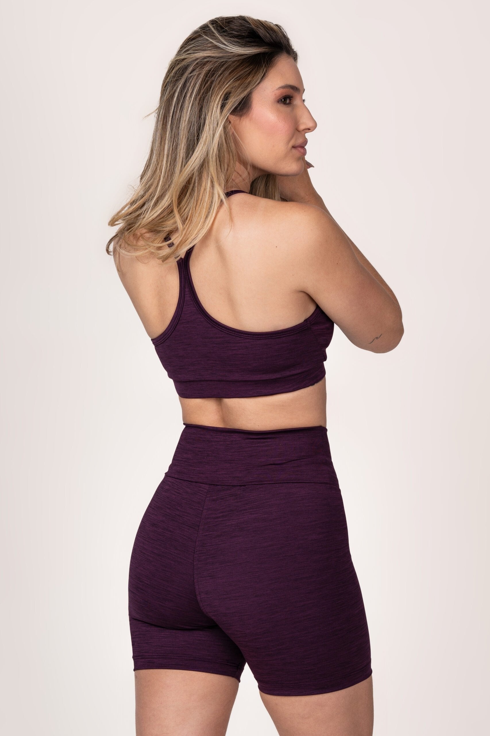 Conjunto Açaí Mescla Short e Top Lici Beach - Image 2